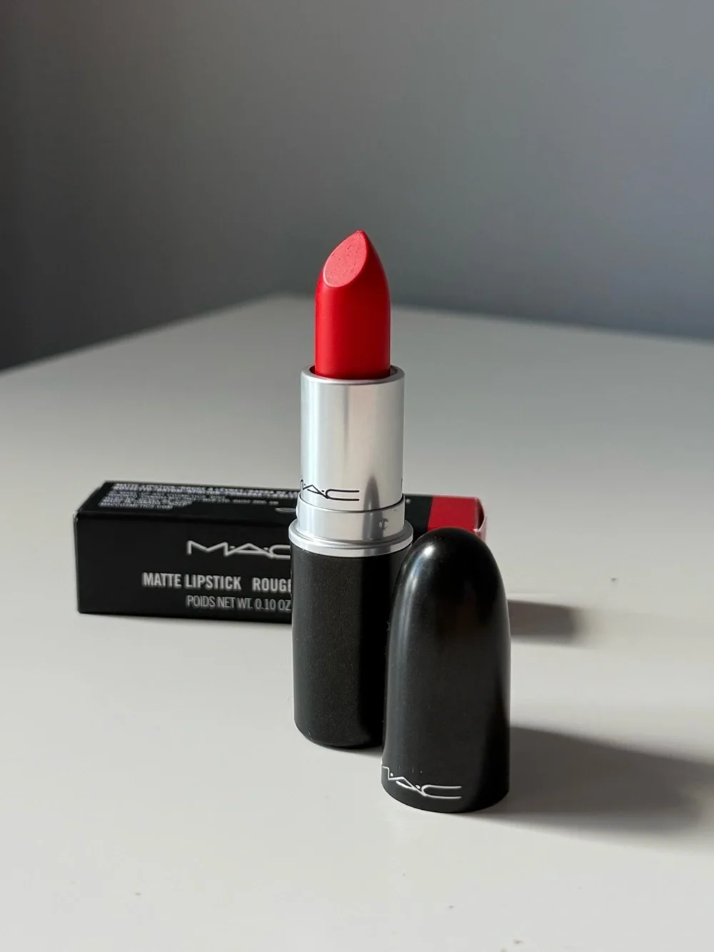 MAC Cosmetics Matte Lipstick — Lady Danger (Orange bright red) - Picture 1 of 4